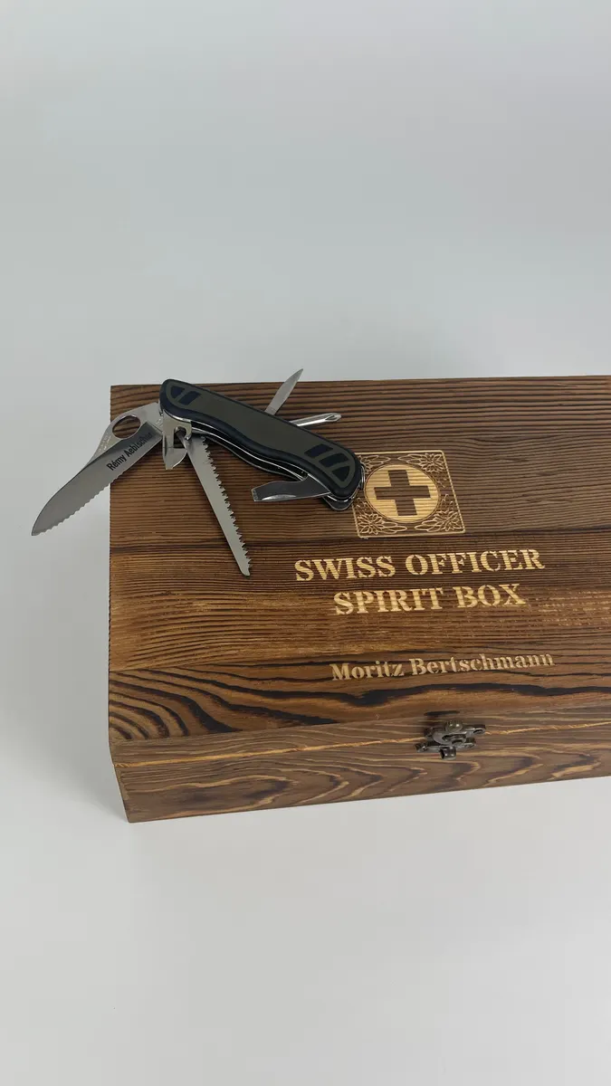 Swiss Officer Spirit Box