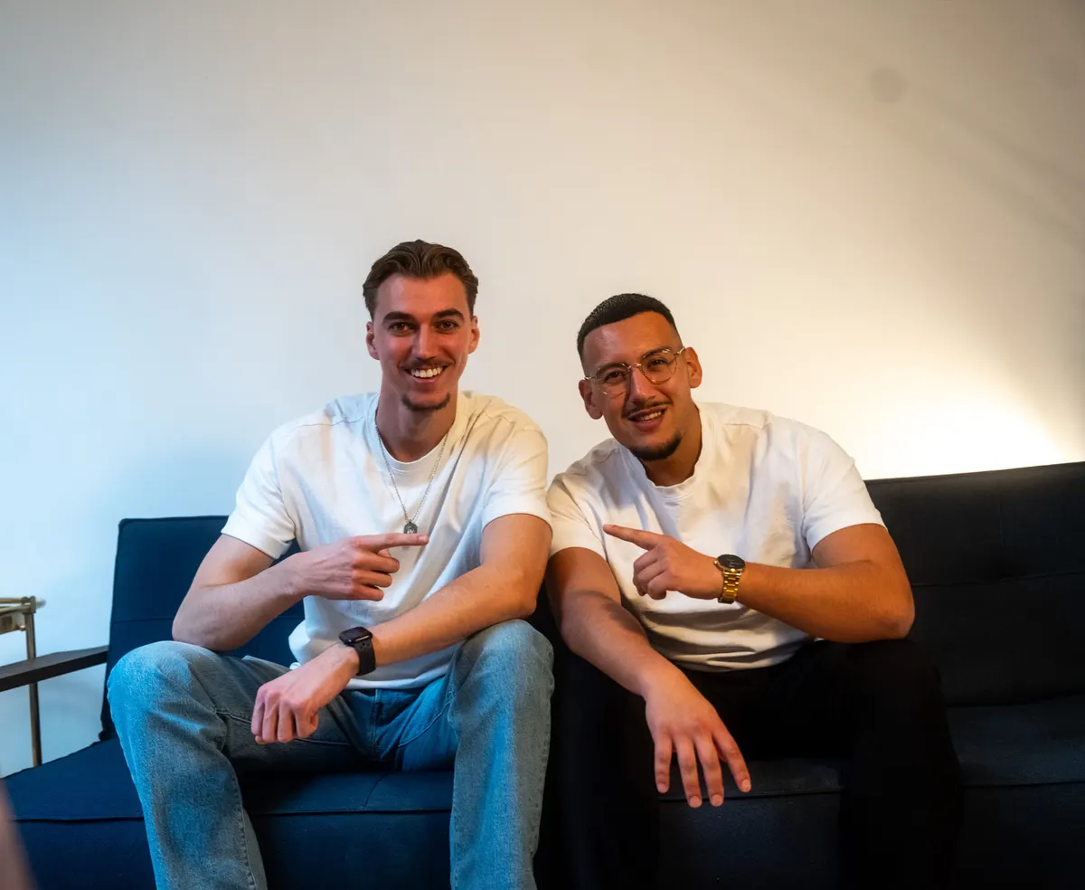 Remy Aebischer und Elias Viteri